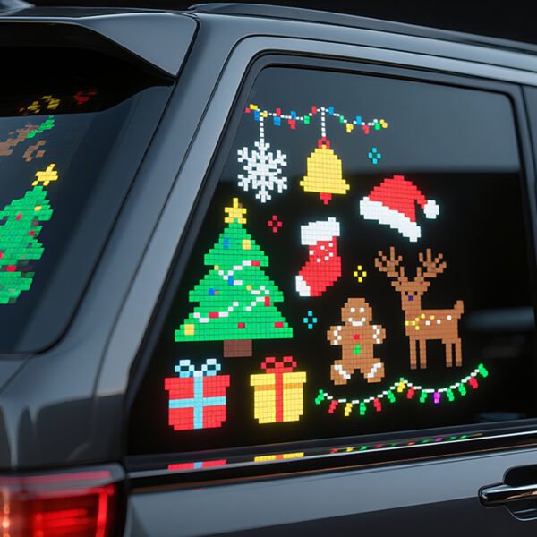 1 Customizable LED Flexible Screen for Car Quarter Windows