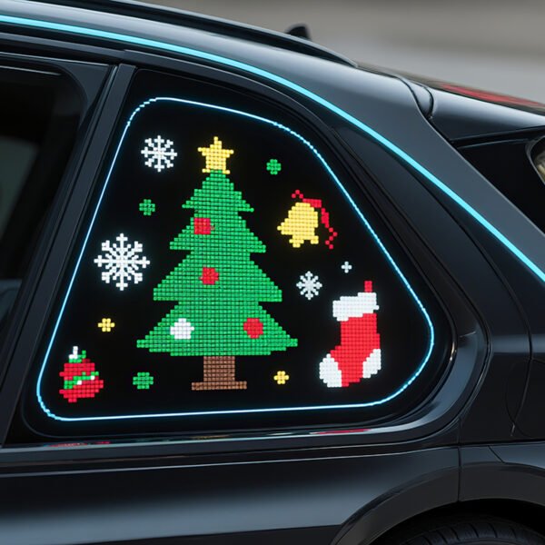 2 Customizable LED Flexible Screen for Car Quarter Windows