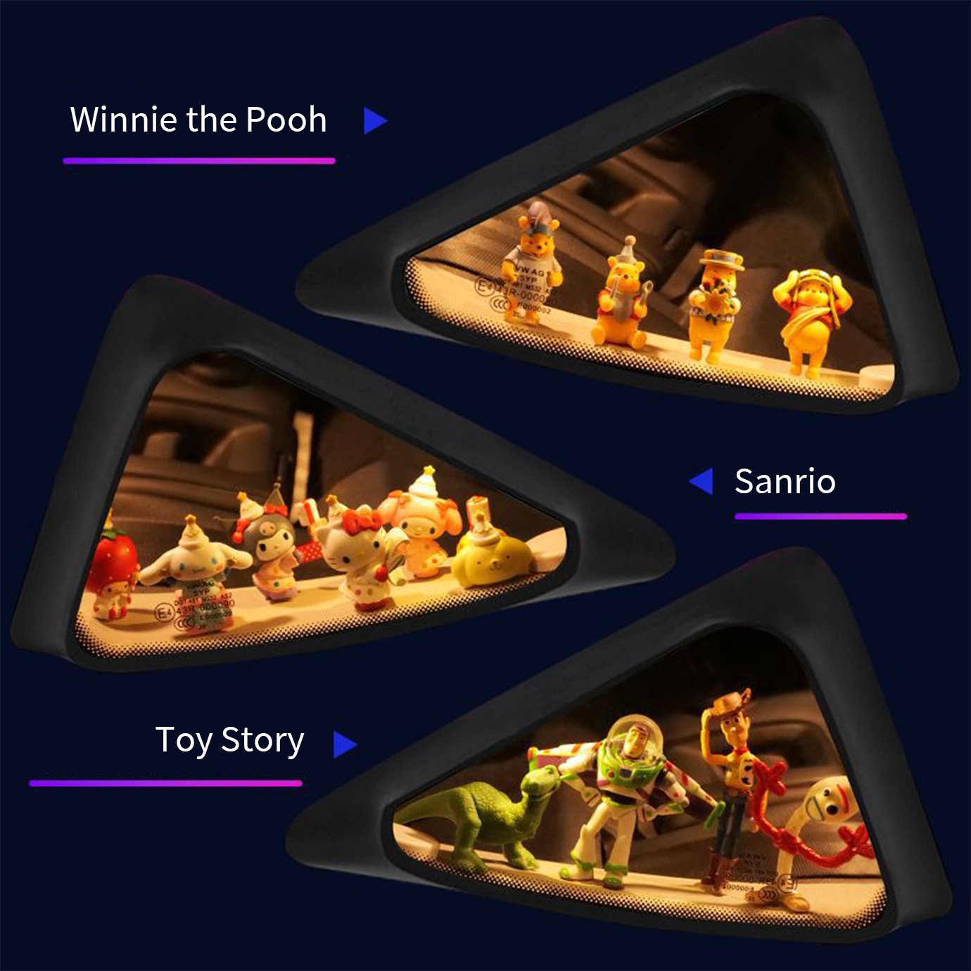 Triangle Window DIY Atmosphere Light