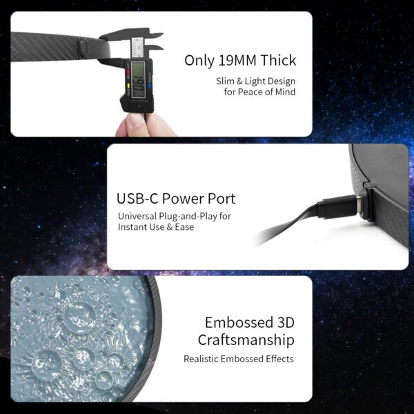 Bring The Moon Home 3D Illuminated Lunar Lamp