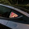 Customized Rear Triangle Window with Pink Berry Bea